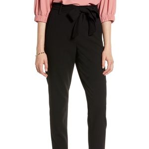 Nordstrom Halogen tie waist ankle pant